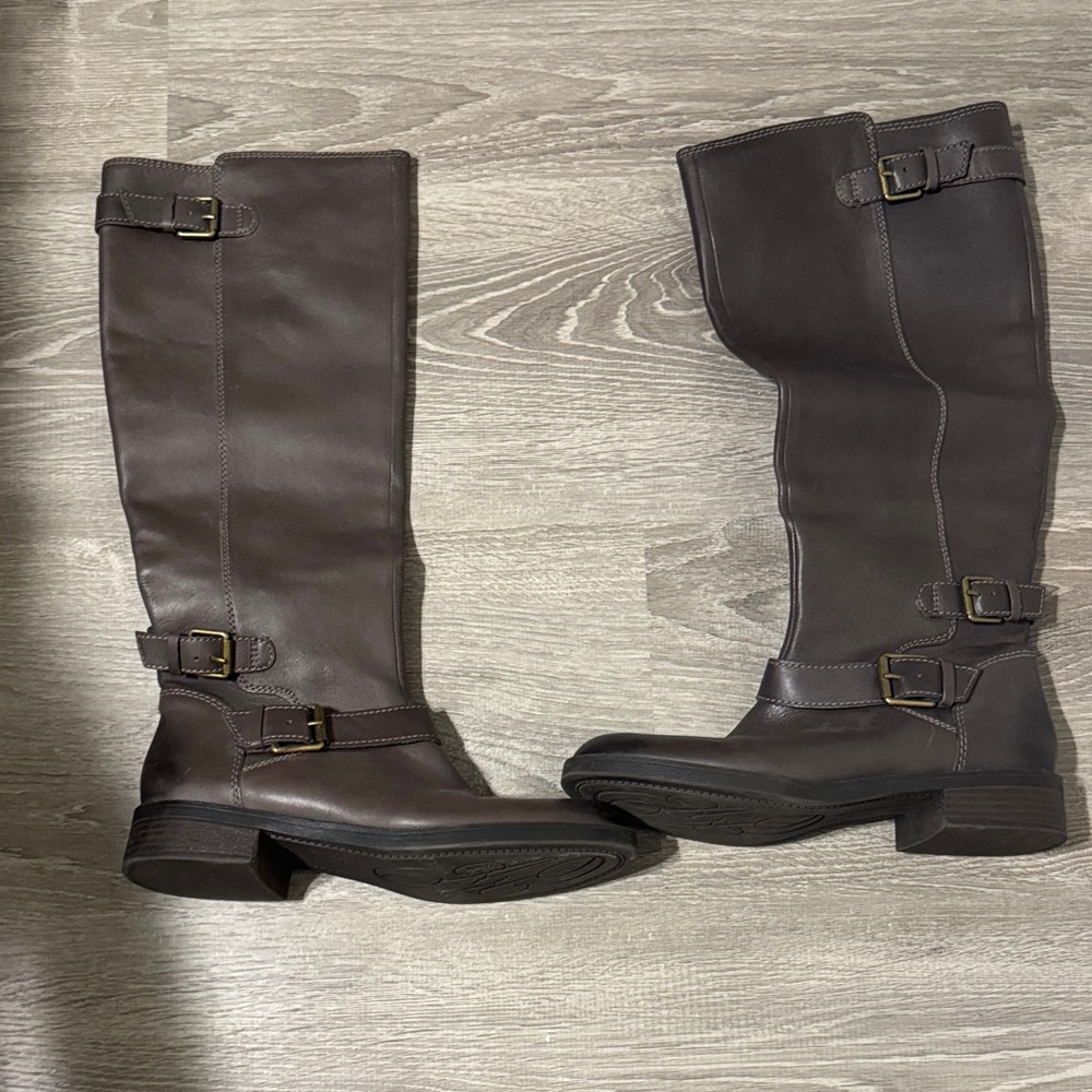 Enzo Angiolini Rich Brown Leather Footwear